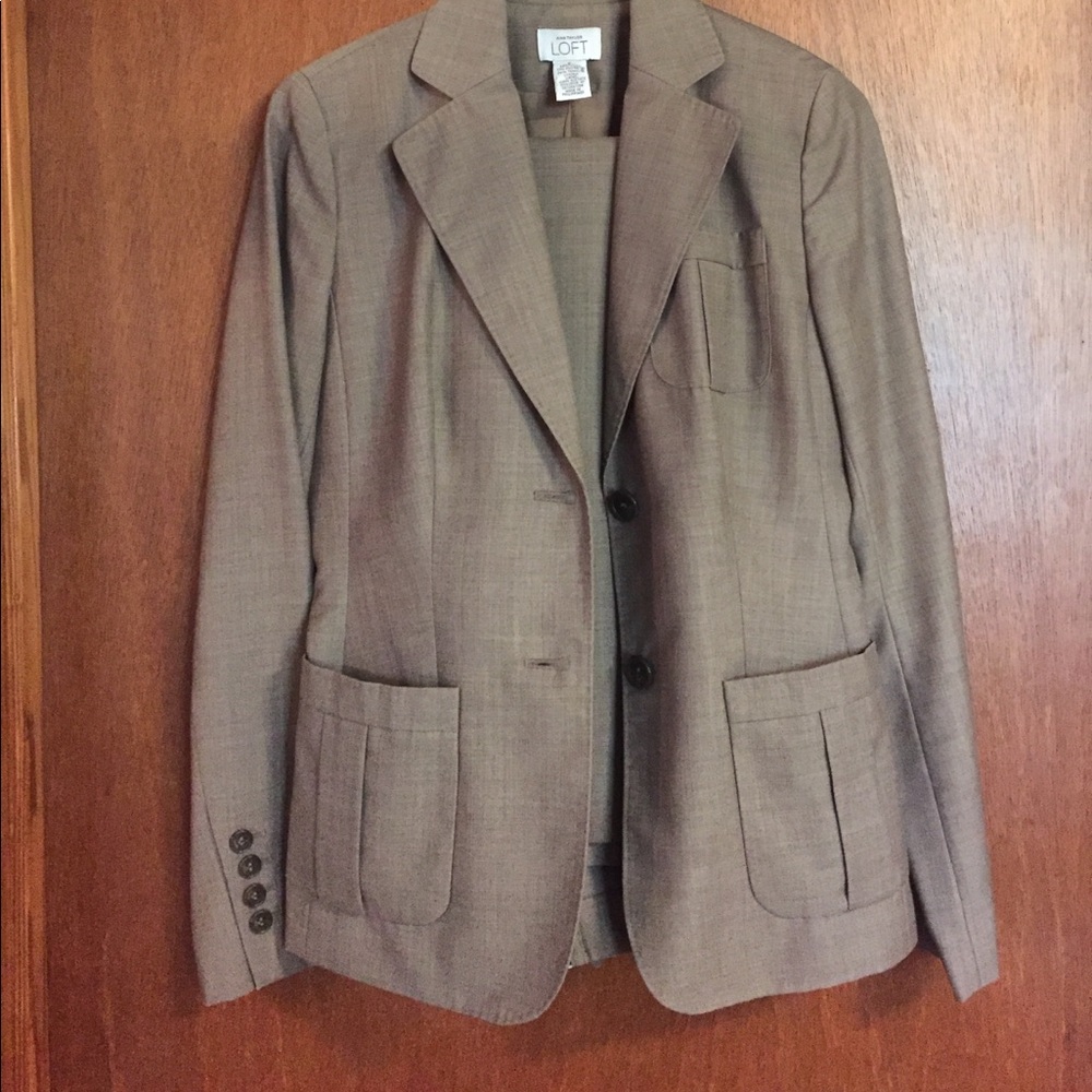 Ann Taylor LOFT suit set SZ 2